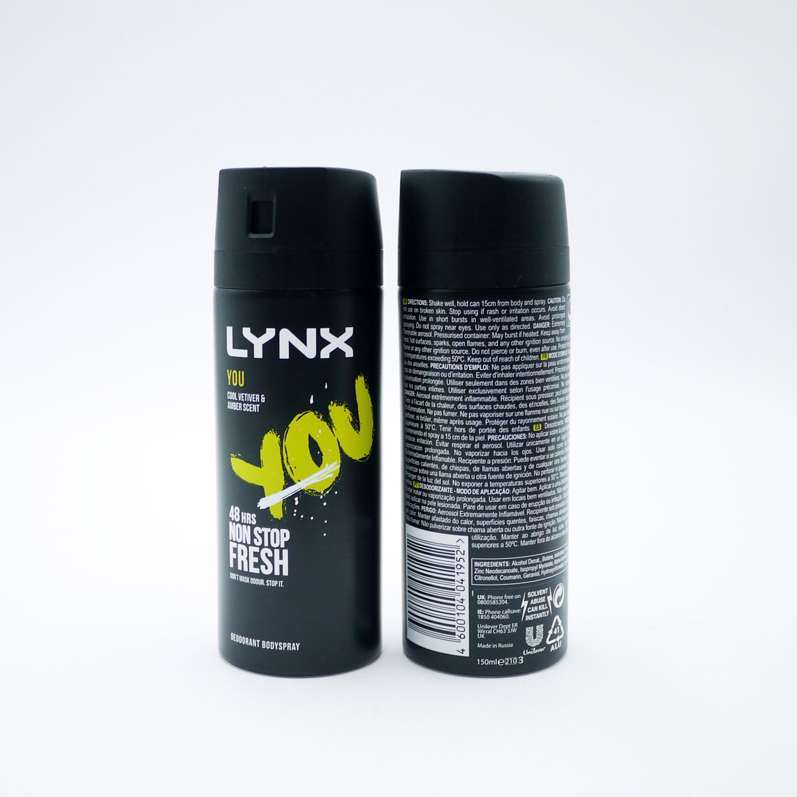 LYNX You Non Stop Fresh 380ml LYNX You Non Stop Fresh 380ml